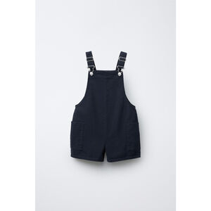 Zara Baby Linen and Cotton Overall Shorts Size 3